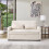 MORE4HOMES JASPER BOUCLE 2 SEATER SOFA BED (BEIGE) 8