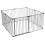 Safetots (144cm x 144cm, Grey) Safetots Premium Multi Panel Play Den 1