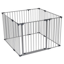 (105cm x 105cm, Grey) Safetots Premium Multi Panel Play Den