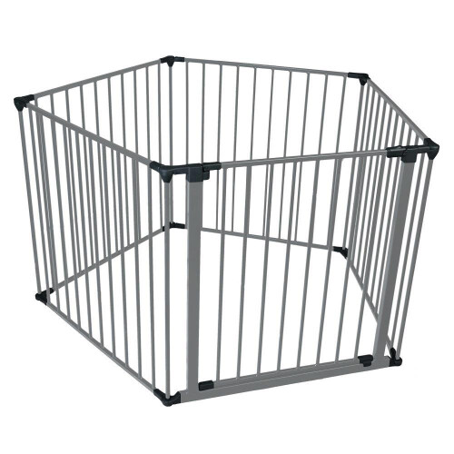 Safetots (5 x 72cm, Grey) Safetots Premium Multi Panel Play Den