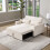 MORE4HOMES JASPER BOUCLE 2 SEATER SOFA BED (BEIGE) 9