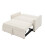 MORE4HOMES JASPER BOUCLE 2 SEATER SOFA BED (BEIGE) 4