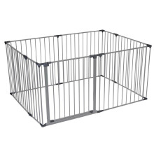 (105cm x 144cm, Grey) Safetots Premium Multi Panel Play Den
