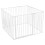 Safetots (105cm x 105cm, White) Safetots Premium Multi Panel Play Den 1