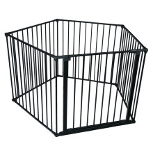 (5 x 72cm, Black) Safetots Premium Multi Panel Play Den