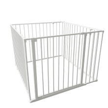 (92cm x 92cm, White) Safetots Premium Multi Panel Play Den