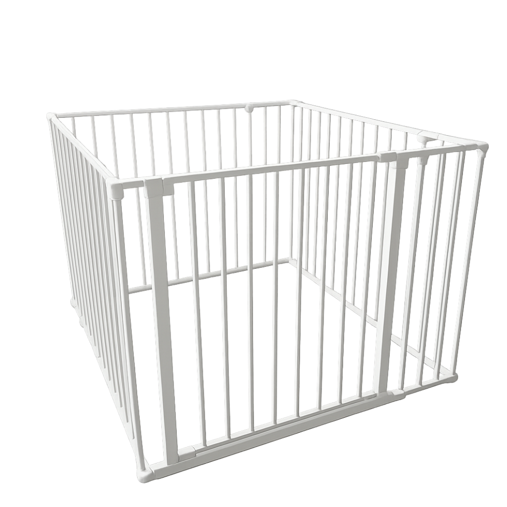 Safetots (92Cm X 92Cm, ) Premium Multi Panel Play Den White