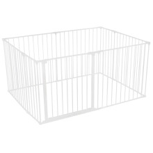 (105cm x 144cm, White) Safetots Premium Multi Panel Play Den