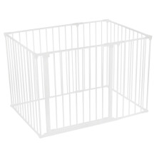 (72cm x105cm, White) Safetots Premium Multi Panel Play Den