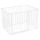 Safetots (72cm x105cm, White) Safetots Premium Multi Panel Play Den 1