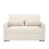 MORE4HOMES JASPER BOUCLE 2 SEATER SOFA BED (BEIGE) 5