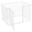 Safetots (72cm x105cm, White) Safetots Premium Multi Panel Play Den 6