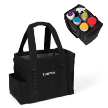 TUBTEK Hot Tub Chemical Bag | ChemBag | Carry All Your Hot Tub Chemicals & Hot Tub Accessories | Fits All Major Chemical Brands | Keep Spa Supplies