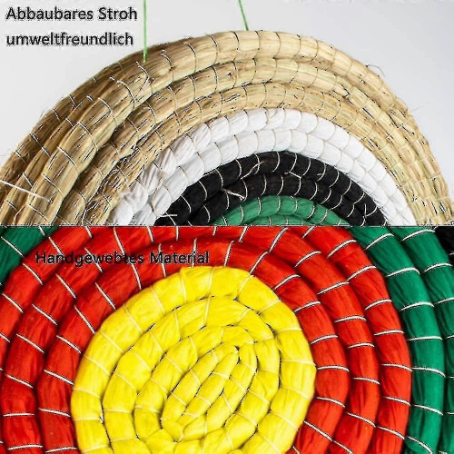 Straw Archery Target, Hand-made Solid Outdoor Shooting Bows Shooting Darts 1