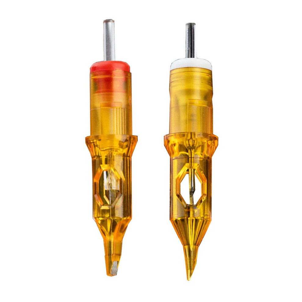 20Ly 20Pcs Disposable Sterilized Tattoo Needles Cartridges Round Liner 3Rl