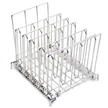 Stainless Steel Sous Vide Rack Divider 5 Detachable Dividers and 2 Built-in Holder Dividers