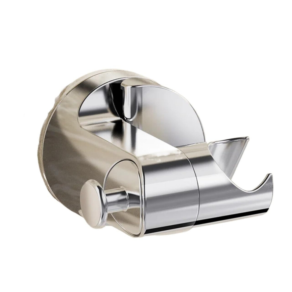 Adjustable Shower Head Holder With 360 Angle Adjustment, Selfadhesive Suction Bracket, Silver 9164114169884