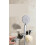 Adjustable Shower Head Holder with 360 Angle Adjustment, SelfAdhesive Suction Bracket, Silver 5