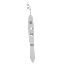 Stainless Steel Eyebrow Tweezers for Women with Round Tip Eyelid Massage for Immediate Eye Relief