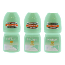 Mitchum Roll On Unperfumed 50ml (Pack Of 3)