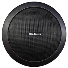 Adastra | Metal Framed Quick-Fit Ceiling Speaker | Black 100V