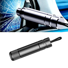 VORAE Hammerdex Safety Hammer, Portable Car Window Breaker and Seatbelt Cutter, Mini Car Glass Breaker Safety Tool, Emergency Escape Tool (Black)