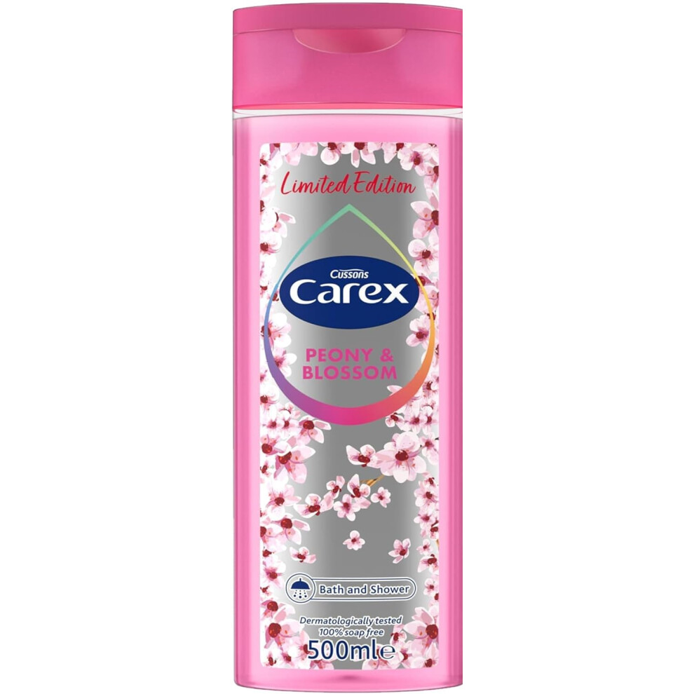 Cussons Carex Peony & Blossom Bath And Shower Gel 500Ml