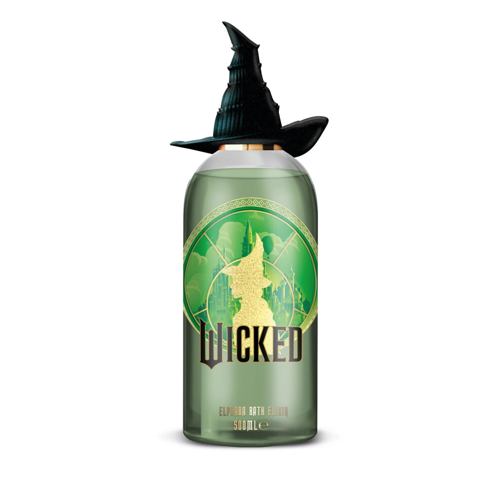 Corsair Toiletries Pink/Green ?Wicked Bath Elixirs ? Glinda () & Elphaba (Green) 500Ml Set | Limited Edition Luxury Bath Collection Inspired By The Musical | Moisturizing &