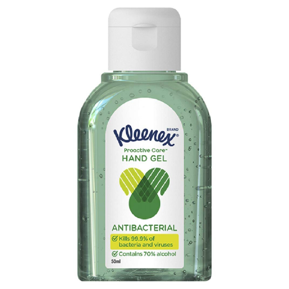 Kleenex Proactive Care - Proactive Care Antibacterial Hand Gel ? Kills 99.9% Of Bacteria & Viruses ? Quick Drying, No Sticky Residue ? Skin Kind