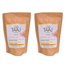 TAAJ | Sels de Bains de l'Himayala | D?toxifie le Corps | Peau Hydrat?e et Satin?e | Moment de D?tente Unique dans votre Bain | Fabriqu? en France |