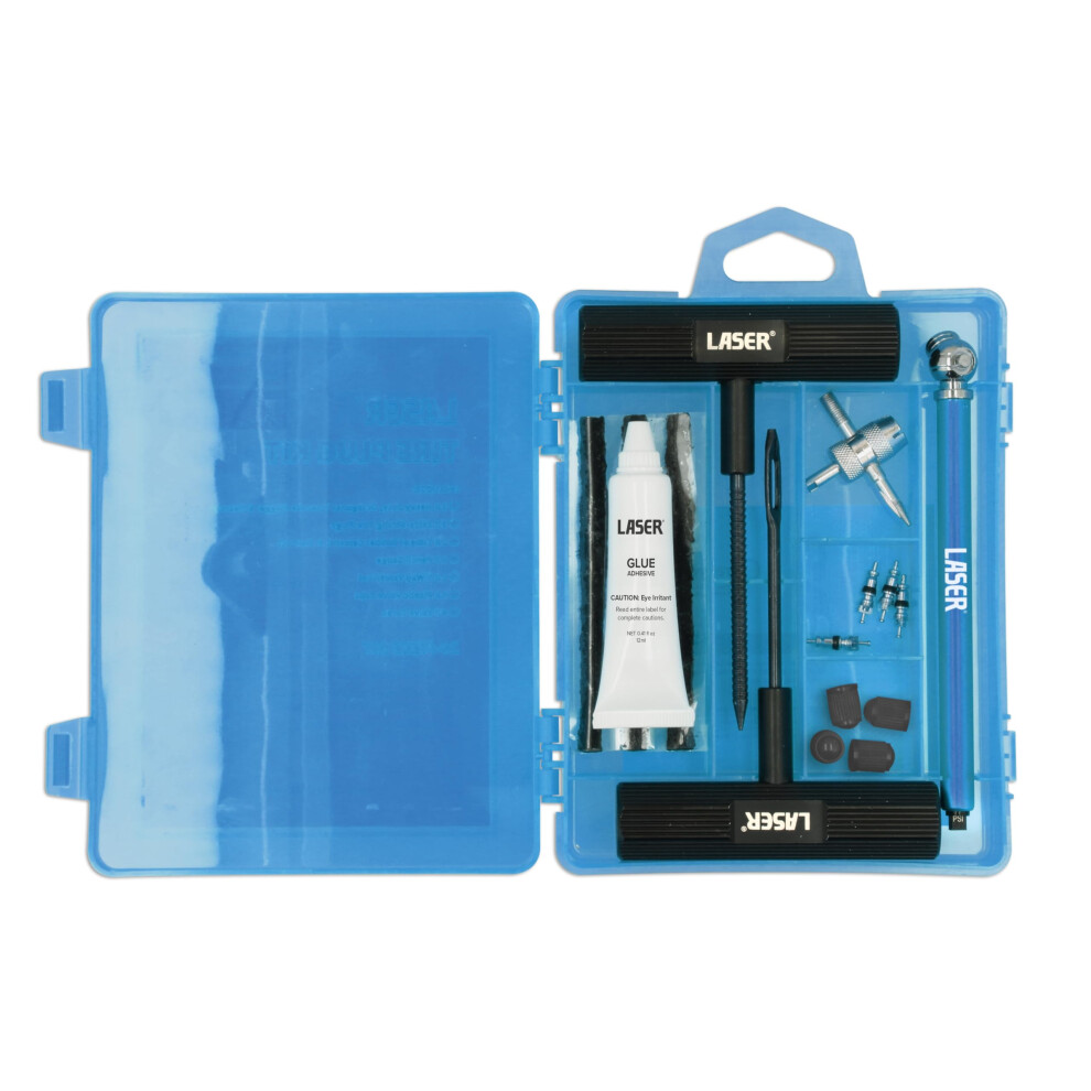 Laser 9146 Emergency Tyre Repair Kit - 18Pc 5018341091460