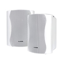 LOUDSPEAKERS, 100V 35W ABS WHITE, PAIR BGS 35T WHITE By CLEVER ACOUSTICS