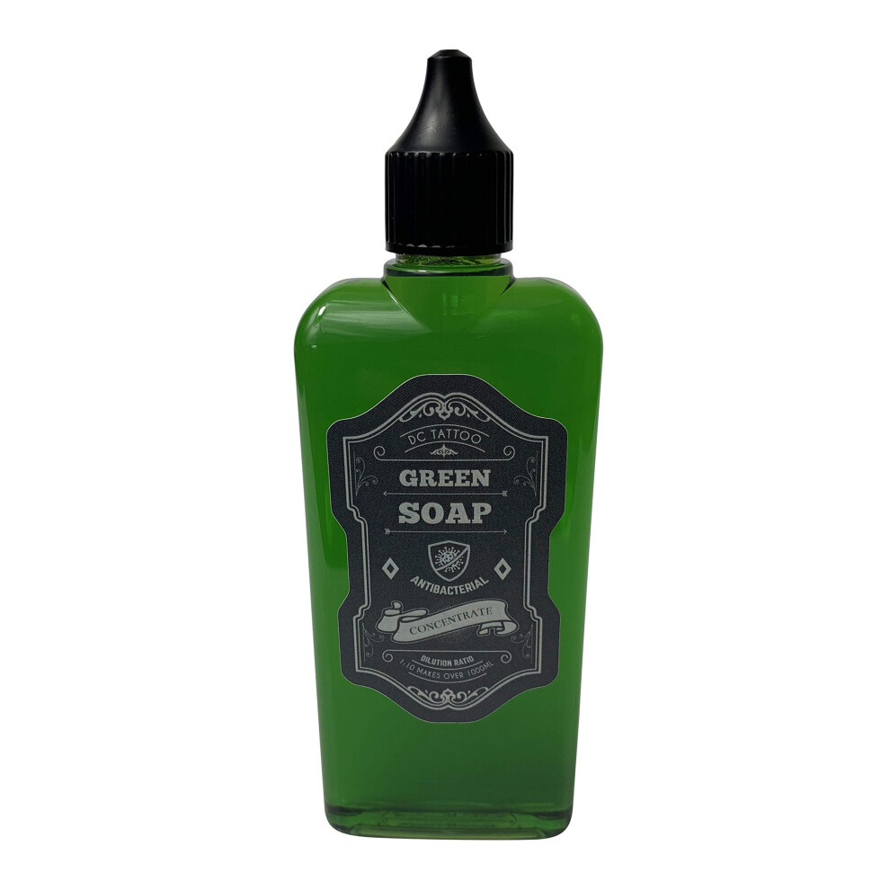 Dctattoo Green - 100Ml Tattoo Antibacterial Soap Concentrate Skin Cleaning