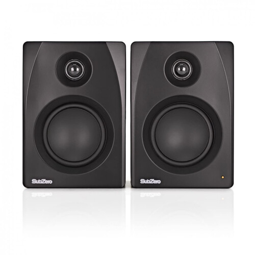 SUBZERO DJ Speakers ? Active Studio Monitors Pair 60W RMS Class D