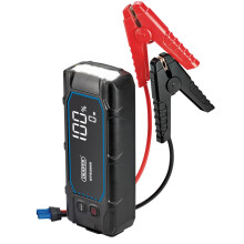 Draper 23741 12V Lithium Jump Starter with Digital Display, 2000A, Blue and Black