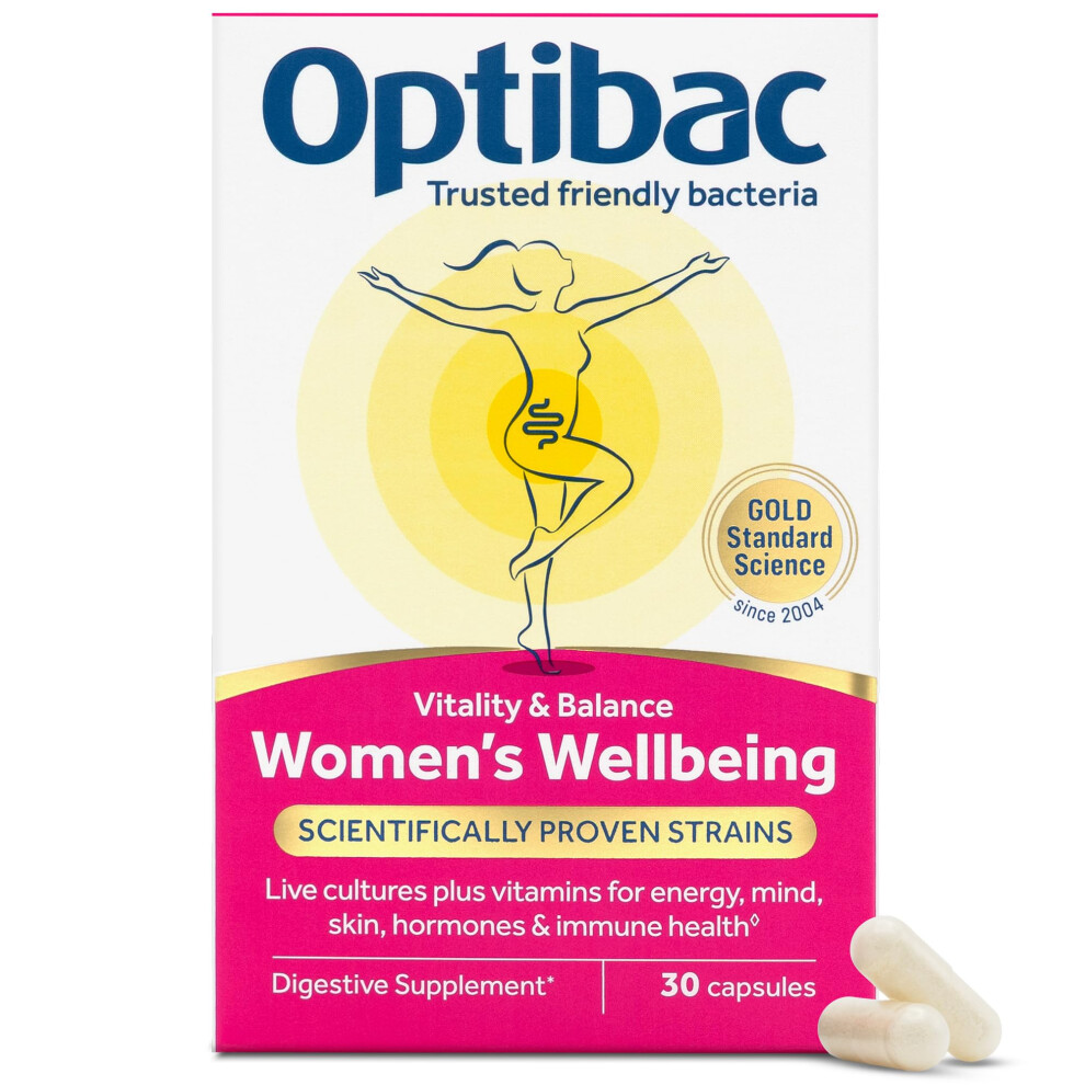 Optibac Probiotics Women's Wellbeing Capsules 30 - Image 8