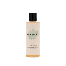 Bramley Bubble Bath (100ml), Bath Soak with Geranium, Lavender & Sweet Orange Essential Oils, Vegan Natural Bubbles to Gently Cleanse & Soften