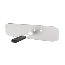 cozze? Door for 17" Pizza Oven | Stainless Steel | Improves Heat Retention | Black Bakelite Handle
