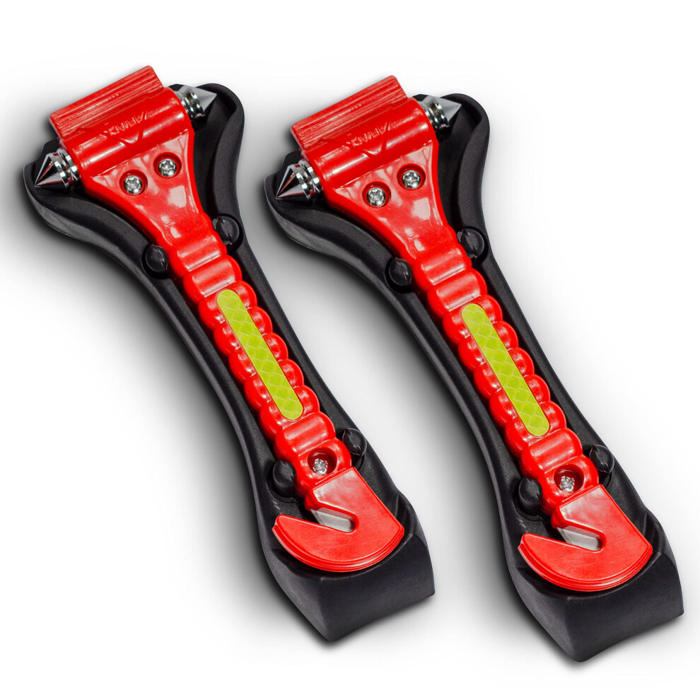 Nova Car Emergency Escape Window Break Hammer Safety Seat Belt Cutter Tool (Large) (2) 5065002484468