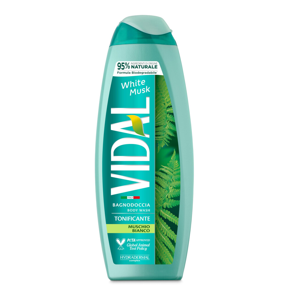 Vidal Body Wash White Musk 500Ml