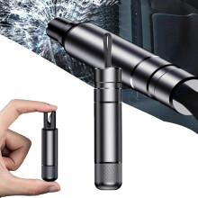 Safehammer Glass Breaker, Car Safety Hammer, Safe Hammer Emergency 2-in-1 Window Breaker & Seat Belt Cutter, Vehicle Escape Tool, Automotive Interior