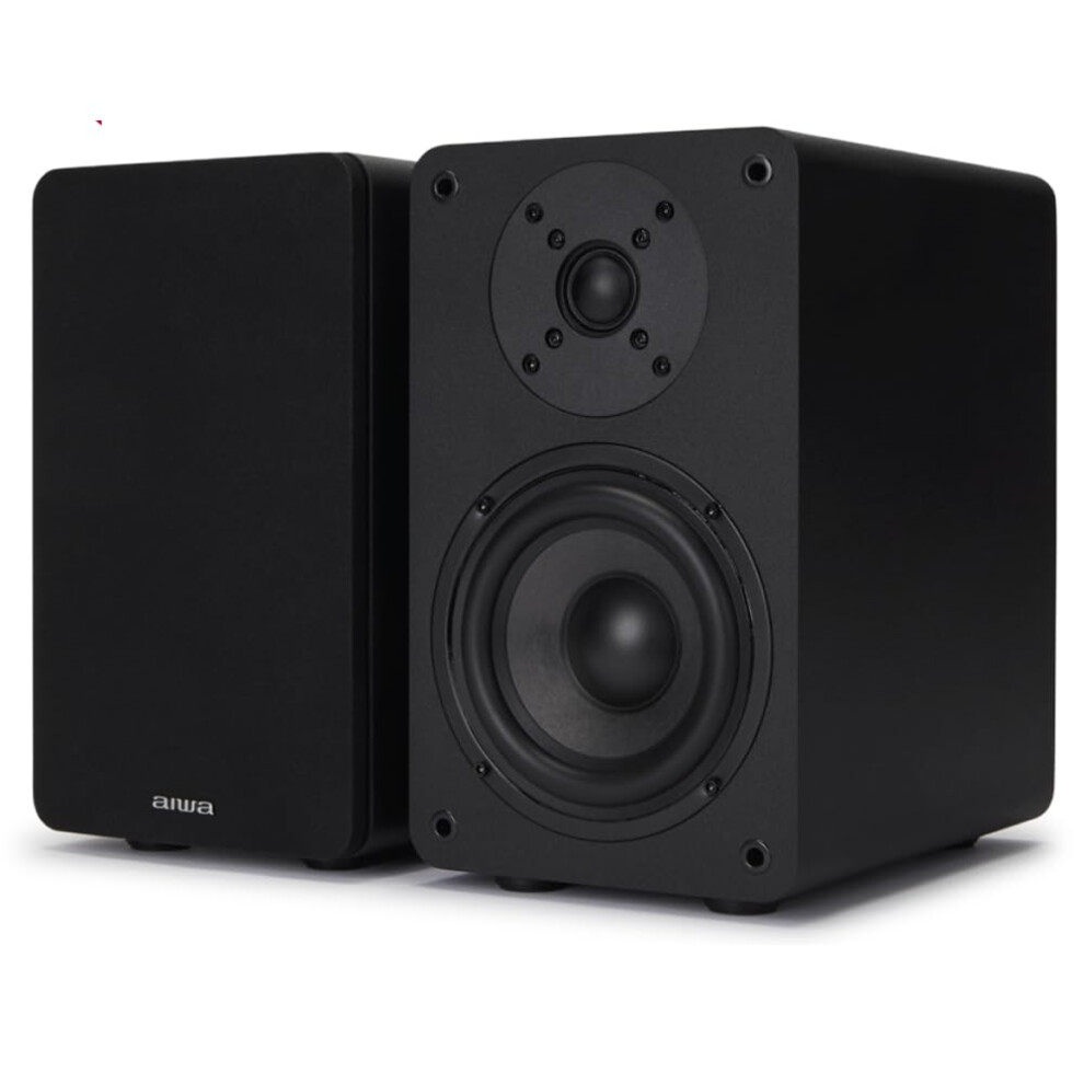 Aiwa Sp-A100 /Passive Hifi Bookshelf Speakers Black 8435256898774