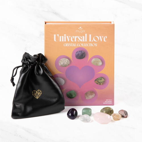 Myga Healing Crystals Universal Love Set