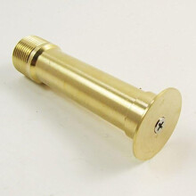 Fountain Nozzle Brass Petunia Trumpet Head DN15 DN20 Dual Thread Adjustable Jet for Pond and Pool