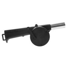 BBQ Air Blower with Easy Hand Crank for Quick Charcoal Ignition, Portable Fire Blower for Camping Grill