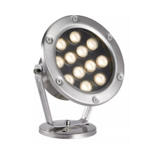 LED Underwater Pool Lights IP68 Waterproof 3W Green 24V Stainless Steel for Pond Fountain Garden