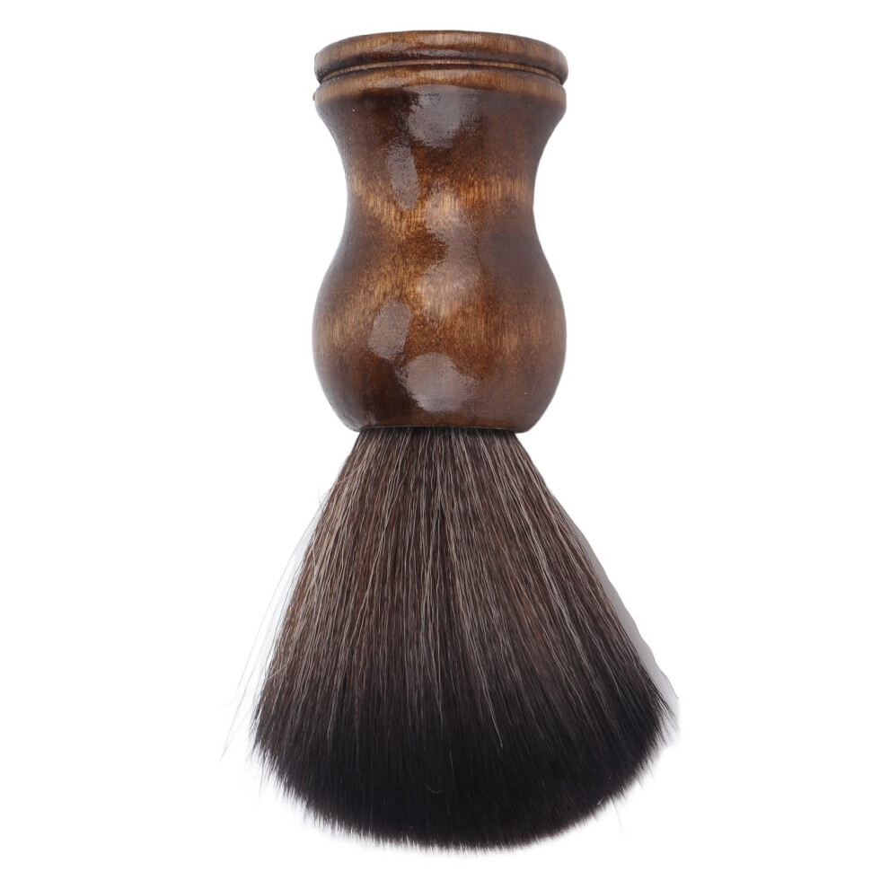 Men's Shaving Brush with Soft Hair and Solid Wood Handle for Comfortable Wet Shave