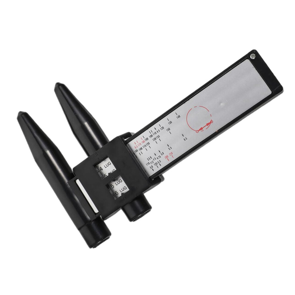 Precision Wheel Hub Measurement Tool Lightweight Abs Ruler For Accurate Car Wheel Fitment 9174973511601