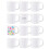 12 Pack 11oz White Sublimation Mugs Bulk with Boxes, Durable Ceramic Coffee Cups for Custom Printing 1