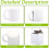12 Pack 11oz White Sublimation Mugs Bulk with Boxes, Durable Ceramic Coffee Cups for Custom Printing 2